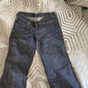 Women citizen of humanity jeans rarely wear no longer fit